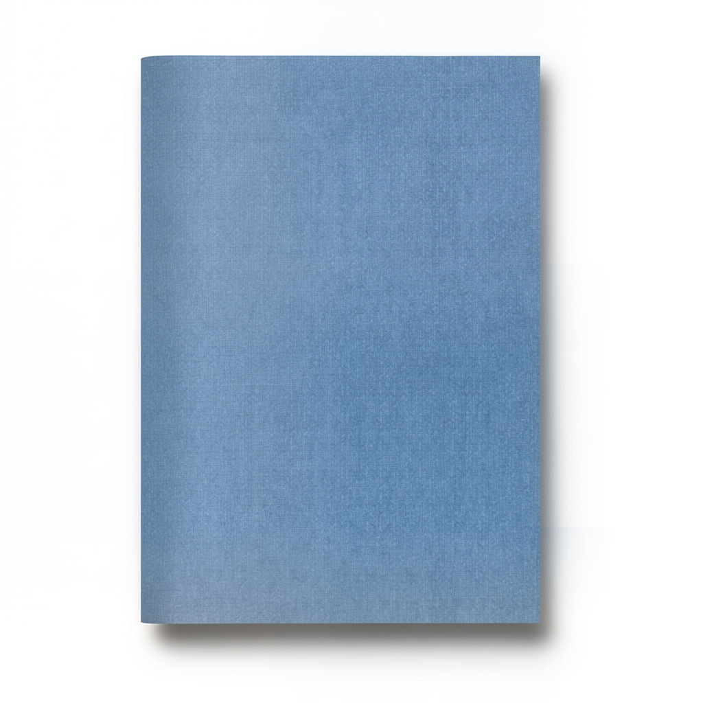 Plain Design Wallpaper 10x1.06 m Blue, Model 97216