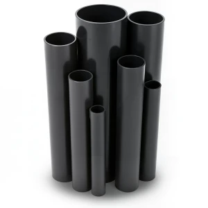 مواسير UPVC ضغط اسمي 10 بار قطر خارجي 63 مم سمك 3 مم لون أسود
