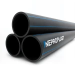 HDPE Pipes PE 100 Pressure 12.5 Bar Outside Diameter 355 mm Thickness 26.1 mm Black | NEPROPLAST