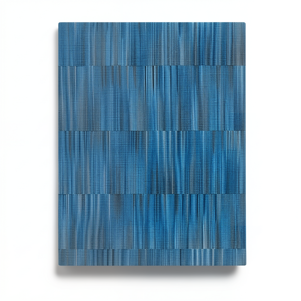 German Wallpaper Striped Design 10 x 0.53 m Blue
