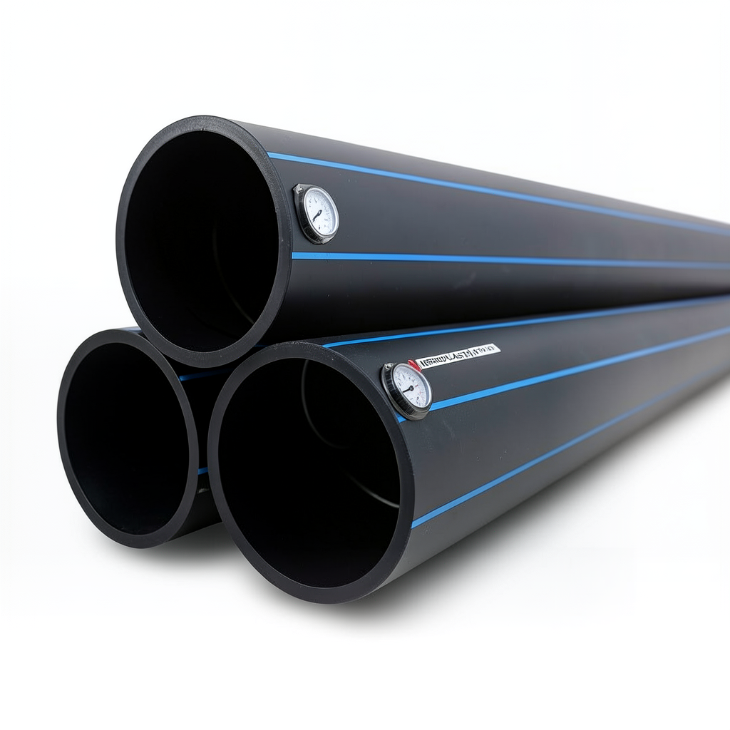 Neproplast HDPE Pipes PE 100 Pressure 12.5 Bar Outside Diameter 400 mm Thickness 29.4 mm Black | NEPROPLAST