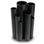 مواسير UPVC ضغط 21 بار قطر خارجي 60.2 مم سمك 5.5 مم لون اسود