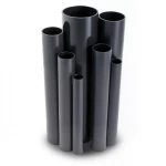مواسير UPVC ضغط اسمي 6 بار قطر خارجي 40 مم سمك 1.8 مم لون أسود