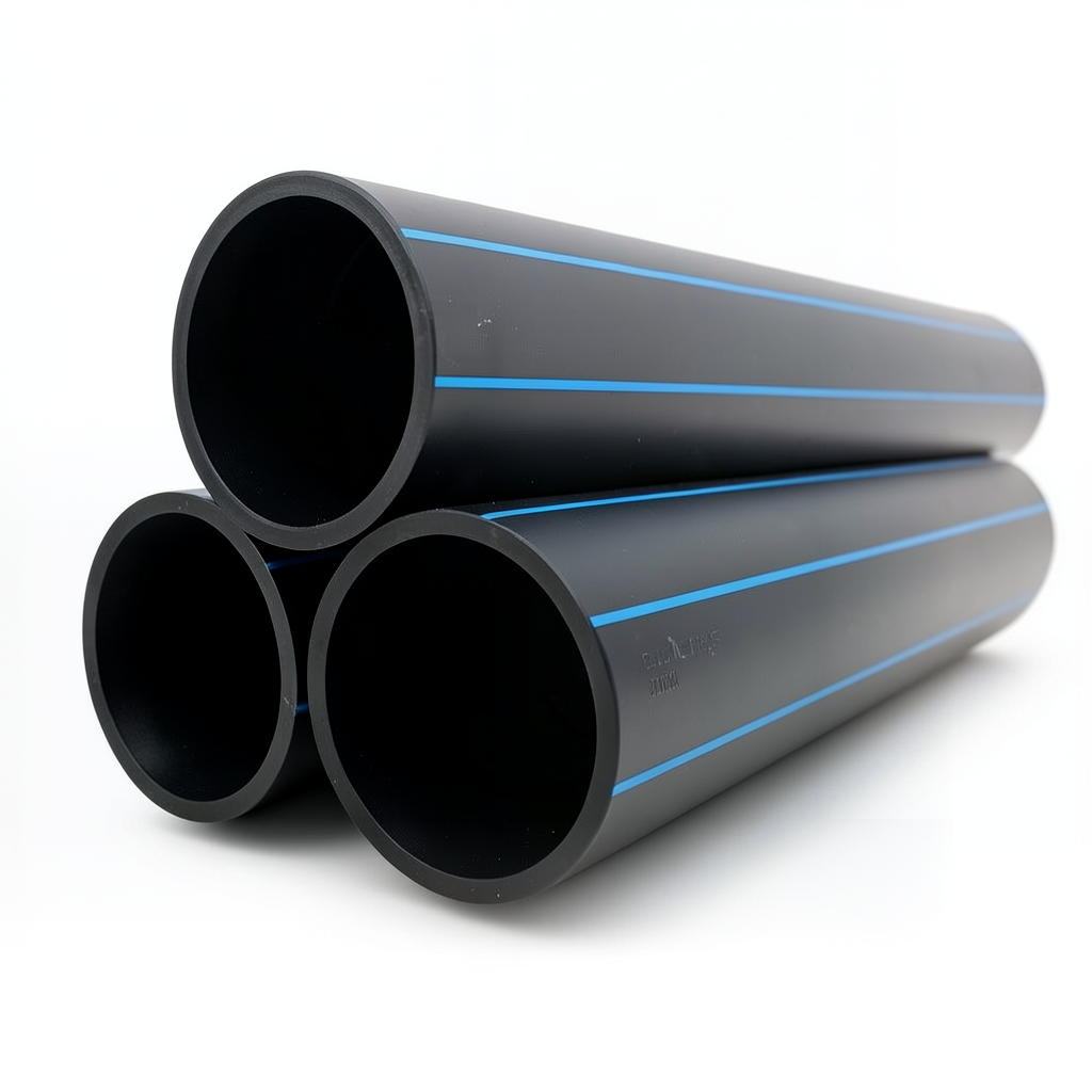 HDPE Pipes PE 100 Pressure 12.5 Bar Outside Diameter 450 mm Thickness 33.1 mm Black | NEPROPLAST