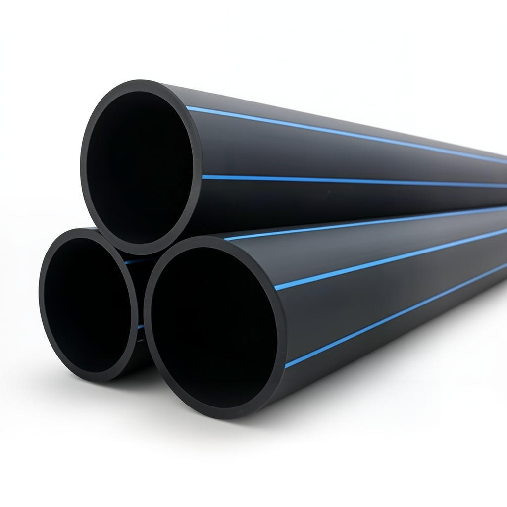 مواسير HDPE نيبروبلاست PE 100 ضغط 12.5 بار قطر خارجي 560 مم سمك 41.2 مم لون اسود | نيبروبلاست