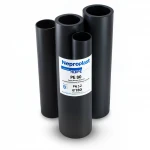مواسير HDPE نيبروبلاست PE 80 ضغط 3.2 بار قطر خارجي 180 مم سمك 4.4 مم لون اسود