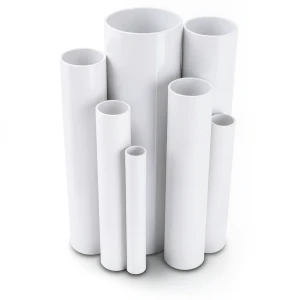 مواسير UPVC ضغط اسمي 25 بار قطر خارجي 48.4 مم سمك 5.9 مم لون أبيض