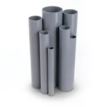 UPVC Pipes Outside Diameter 114.30 mm Thickness 3.91 mm Gray Color