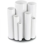 مواسير UPVC ضغط 21 بار قطر خارجي 60.5 مم سمك 6.3 مم أبيض