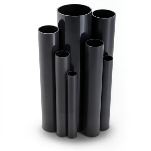 مواسير UPVC ضغط 21 بار قطر خارجي 60.5 مم سمك 6.3 مم لون اسود