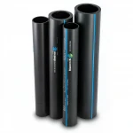 مواسير HDPE نيبروبلاست PE 80 ضغط 3.2 بار قطر خارجي 315 مم سمك 7.7 مم لون اسود