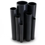 مواسير UPVC ضغط اسمي 25 بار قطر خارجي 48.4 مم سمك 5.9 مم لون اسود