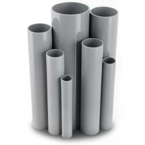 UPVC Pipes Nominal Pressure 16 Bar Outside Diameter 40 mm Thickness 3 mm Gray