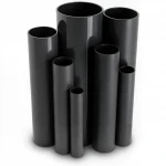 UPVC Pipes Modern Technology Nominal Pressure 4 Bar Outside Diameter 125 mm Thickness 2.5 mm Black Colour