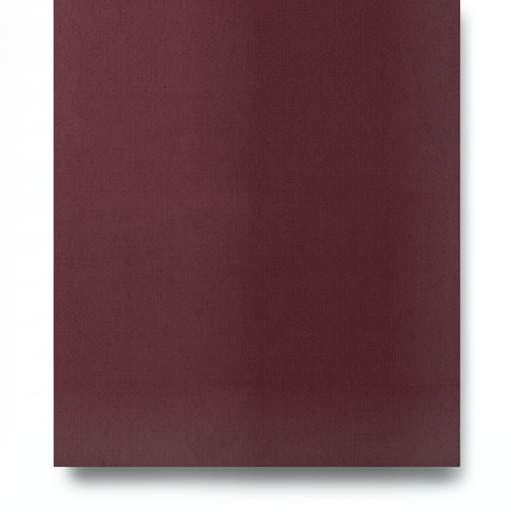 Plain Design Wallpaper Burgundy Color 10x1.06 m Italian, Model 97212