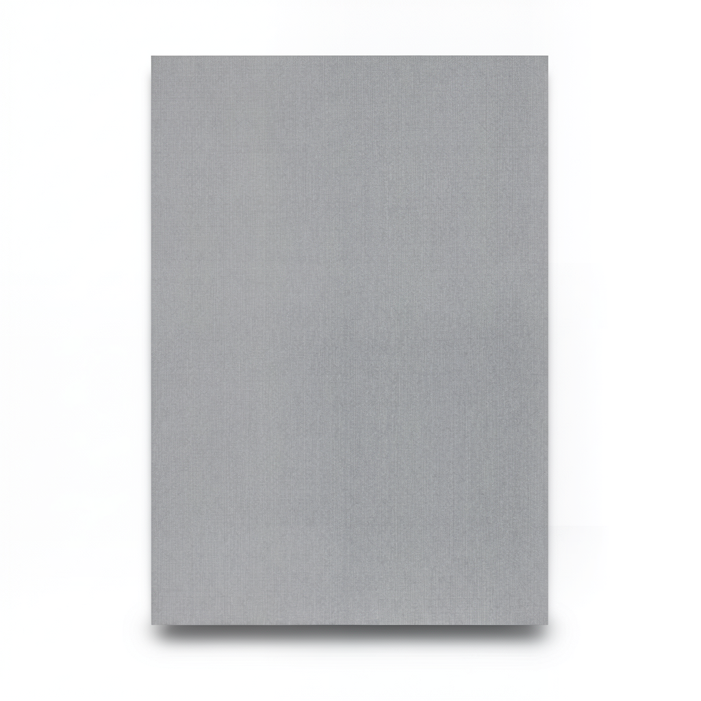 Plain Italian Wallpaper 10x1.06 m, Gray Color, Model 97210
