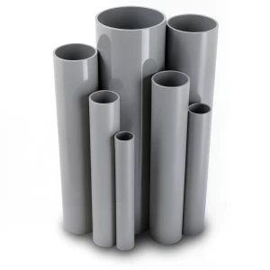 UPVC Pipes Pressure 16 Bar Outside Diameter 63 mm Thickness 4.7 mm Gray