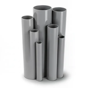UPVC Pipes Nominal Pressure 10 Bar Outside Diameter 25 mm Thickness 1.5 mm Gray