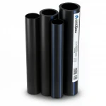 مواسير HDPE نيبروبلاست PE 80 ضغط 3.2 بار قطر خارجي 560 مم سمك 13.7  مم لون اسود
