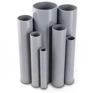 UPVC Pipes Nominal Pressure 10 Bar Outside Diameter 32 mm Thickness 1.8 mm Gray
