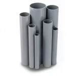 UPVC Pipes Modern Technology Nominal Pressure 16 Bar Outside Diameter 125 mm Thickness 9.3 mm Gray Colour