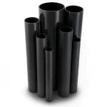 مواسير UPVC ضغط اسمي 25 بار قطر خارجي 48.4 مم سمك 5.9 مم لون اسود
