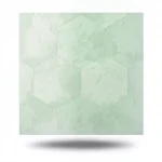  ورق جداري هندسي طول 10 م، لون اخضر شاحب، موديل Z80006
