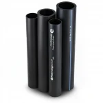 مواسير HDPE نيبروبلاست PE 80 ضغط 3.2 بار قطر خارجي 180 مم سمك 4.4 مم لون اسود