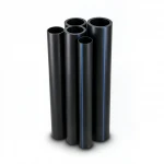 مواسير HDPE نيبروبلاست PE 80 ضغط 3.2 بار قطر خارجي 200 مم سمك 4.9 مم لون اسود