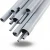 UPVC Pipes Al-Rajhi Nominal Pressure 6 Bar Outside Diameter 500 mm Thickness 14.6 mm Gray Colour