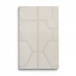 Geometric Wall Covering, Length 10 m, Beige Color, Model Z80030