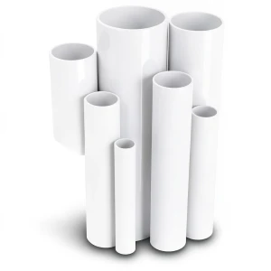 مواسير UPVC ضغط اسمي 25 بار قطر خارجي 48.4 مم سمك 5.9 مم لون أبيض