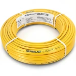 HDPE Pipes PE 100 Pressure 6 Bar Outside Diameter 50 mm Thickness 1.9 mm Yellow | NEPROPLAST