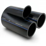 أنابيب HDPE السعودي  PE 100 ضغط 16 بار قطر خارجي 125 مم سمك 11.4 مم لون اسود