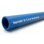 مواسير HDPE نيبروبلاست PE 100 ضغط 6 بار قطر خارجي 630 مم سمك 22.9 مم لون أزرق | نيبروبلاست