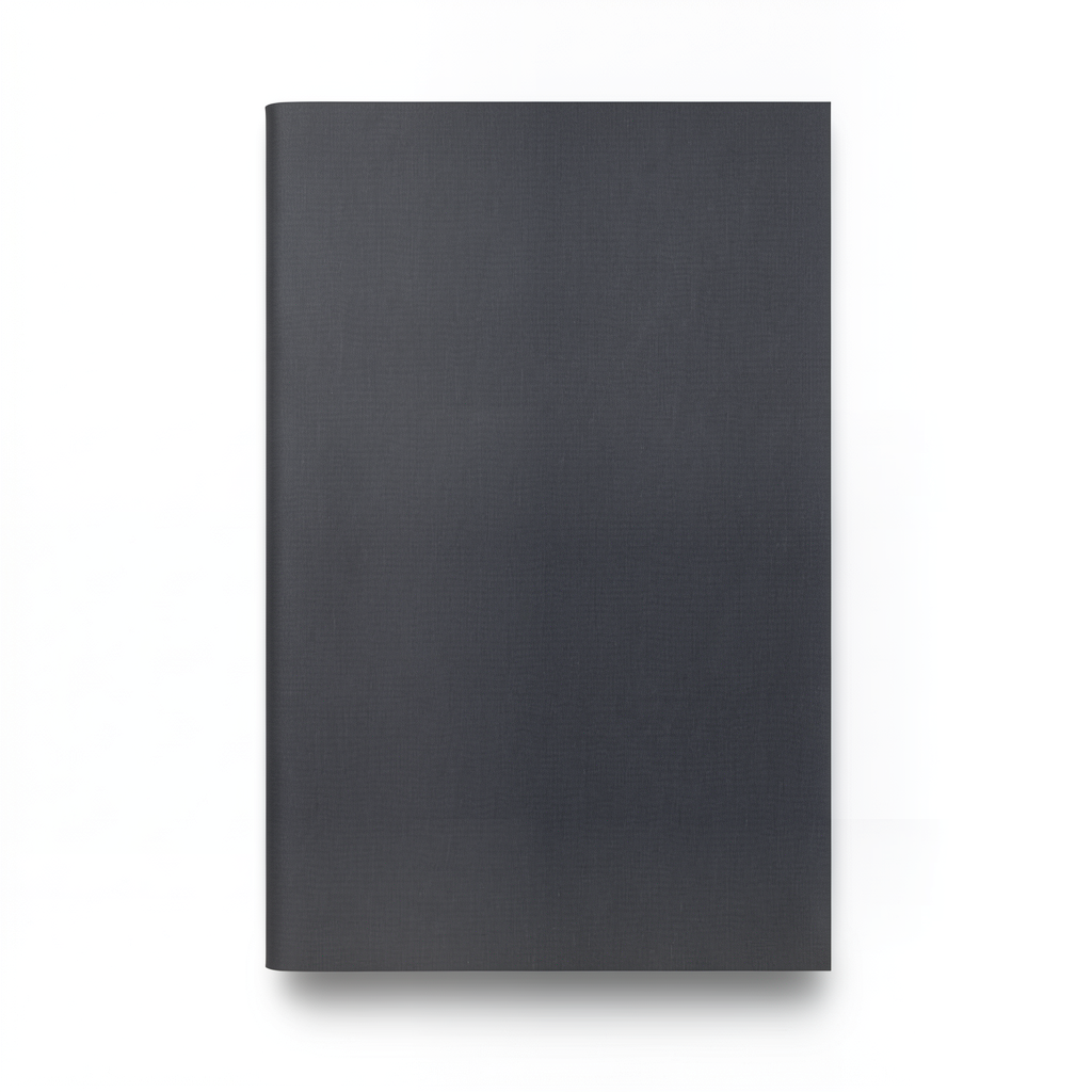 German Wallpaper 10 x 0.53 m Dark Gray Plain Design, Model 10393-35