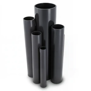 مواسير UPVC ضغط 6 بار قطر خارجي 63 مم سمك 1.9 مم لون أسود