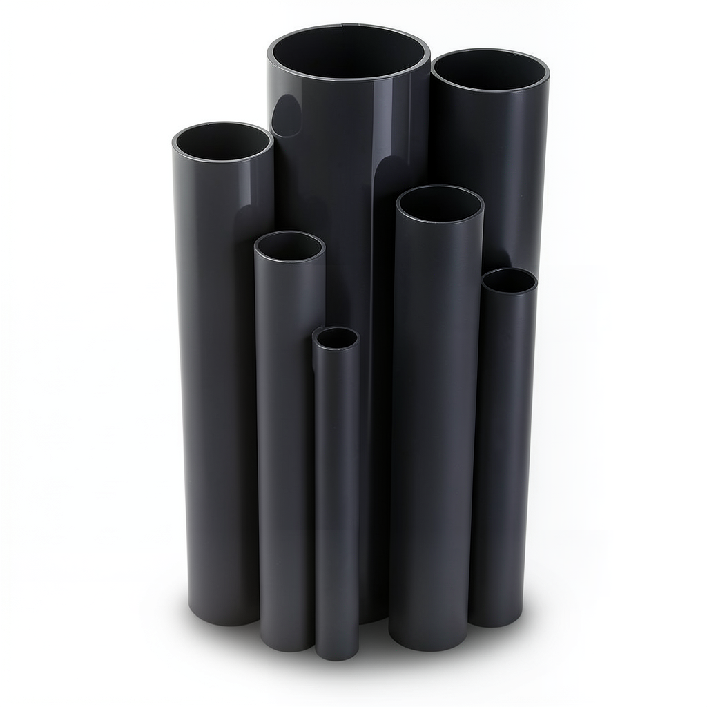UPVC Pipes Nominal Pressure 16 Bar Outside Diameter 16 mm Thickness 1.2 mm Black