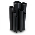 مواسير UPVC ضغط اسمي 16 بار قطر خارجي 20 مم سمك 1.5 مم لون أسود