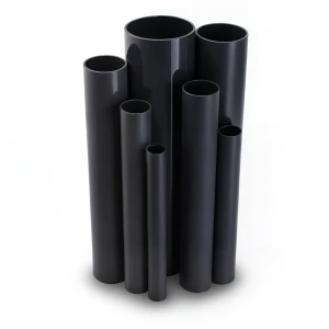 UPVC Pipes 16 Bar Pressure 25 mm Diameter 1.9 mm Thickness Black