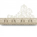 ورق جدران ايطالي بيج تصميم نقشات ، مقاس 10 م×0.70 م، موديل 14146