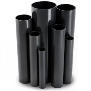 مواسير UPVC ضغط اسمي 16 بار قطر خارجي 32 مم سمك 2.4 مم لون أسود