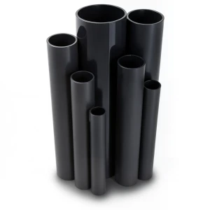 UPVC Pipes 16 Bar Pressure 40 mm Diameter 3 mm Thickness Black