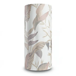 German Wall Covering Leaf-Patterned Design 10×0.53 m Beige Color