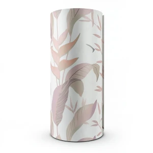 German Wall Covering 10×0.53 m Multicolor, Leaf-Patterned Design
