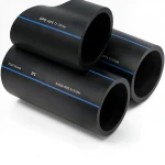 SPS HDPE Pipes  PE 100 Pressure 10 Bar Outside Diameter 125 mm Thickness 7.4 mm Color Black