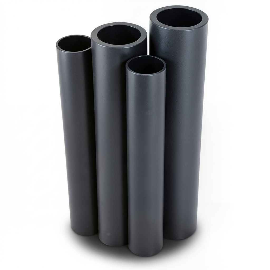 Al-Rajhi HDPE Pipes Outside Diameter 50 mm Thickness 3 mm Black