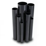 مواسير UPVC ضغط اسمي 16 بار قطر خارجي 20 مم سمك 1.5 مم لون أسود