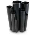 مواسير UPVC ضغط 16 بار قطر خارجي 25 مم سمك 1.9 مم لون أسود