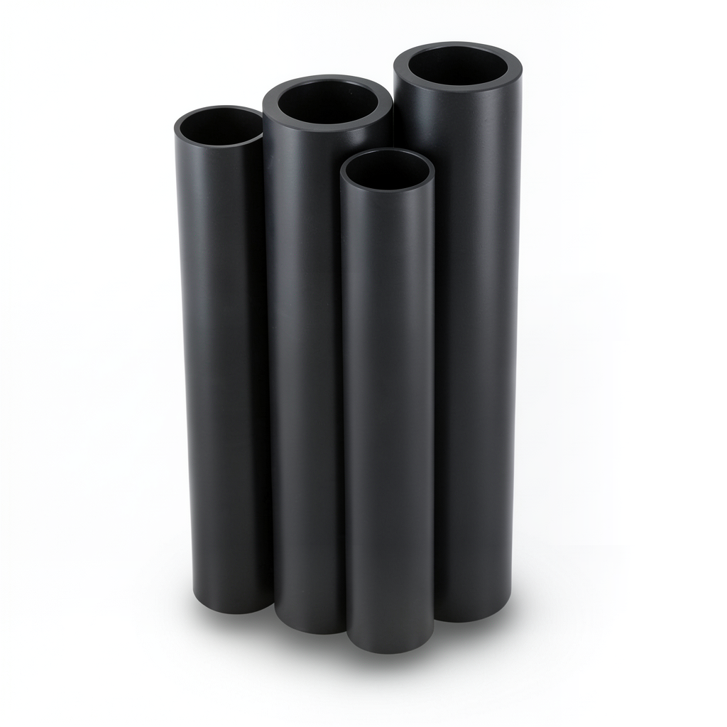 Al-Rajhi HDPE Pipes Outside Diameter 75 mm Thickness 3 mm Black